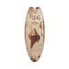 Hawaiian Surfboard Pendant Beach Wall Decoration Sign