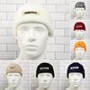 Knitted Hats Women Black Beanie Thick Hat Winter Hats Beanies  Skullcap