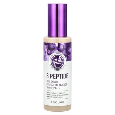 8 Peptide, Perfekte Foundation mit voller Deckkraft, LSF 50+ PA+++, Nr. 21, 100 g (3,53 Unzen)