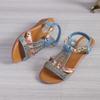 Fashion Women Wedge Sandals Summer Shoes Women Bohemia Comfortable Casual Platform Sandals Anti-slip Peep Toe Outdoor Beach Ladies Shoes