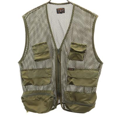 OLD 90s Fishing Best LL Khaki Men's Used