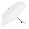Lightweight Flat Mini 50cm X Umbe+ 3-Section Umbrella, 6R, Off-White, 502-50M