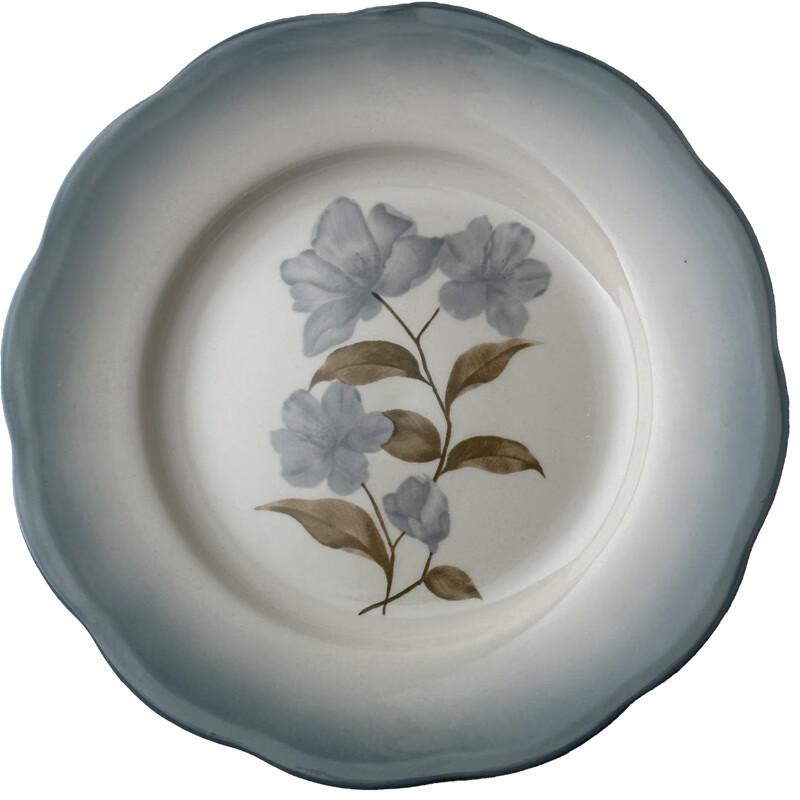 French Retro Ceramic Dinner Plate