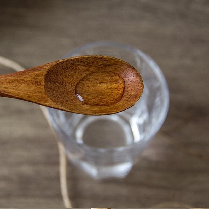 Winding Spoon-fork Creative Wooden Spoon Forks Set with Long Handle Kitchen Tools Tableware