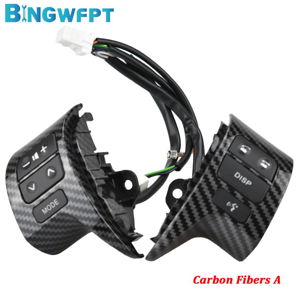 Steering Wheel Switch Audio Phone Volume Control Buttons For Toyota Corolla ZRE15 2007-2009 84250-02200