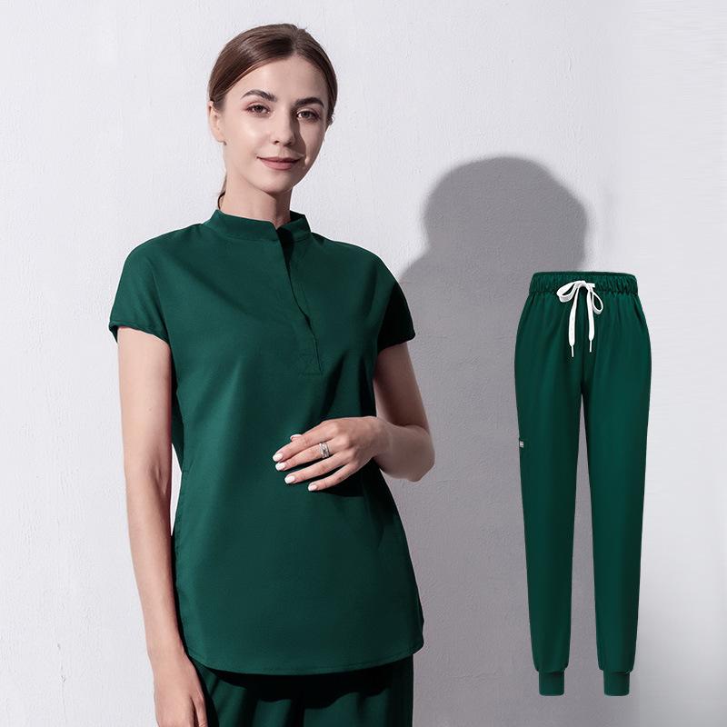 High-end surgical gowns dental operating room hand-washing gowns stretch women's hand-brushing gowns doctor and nurse