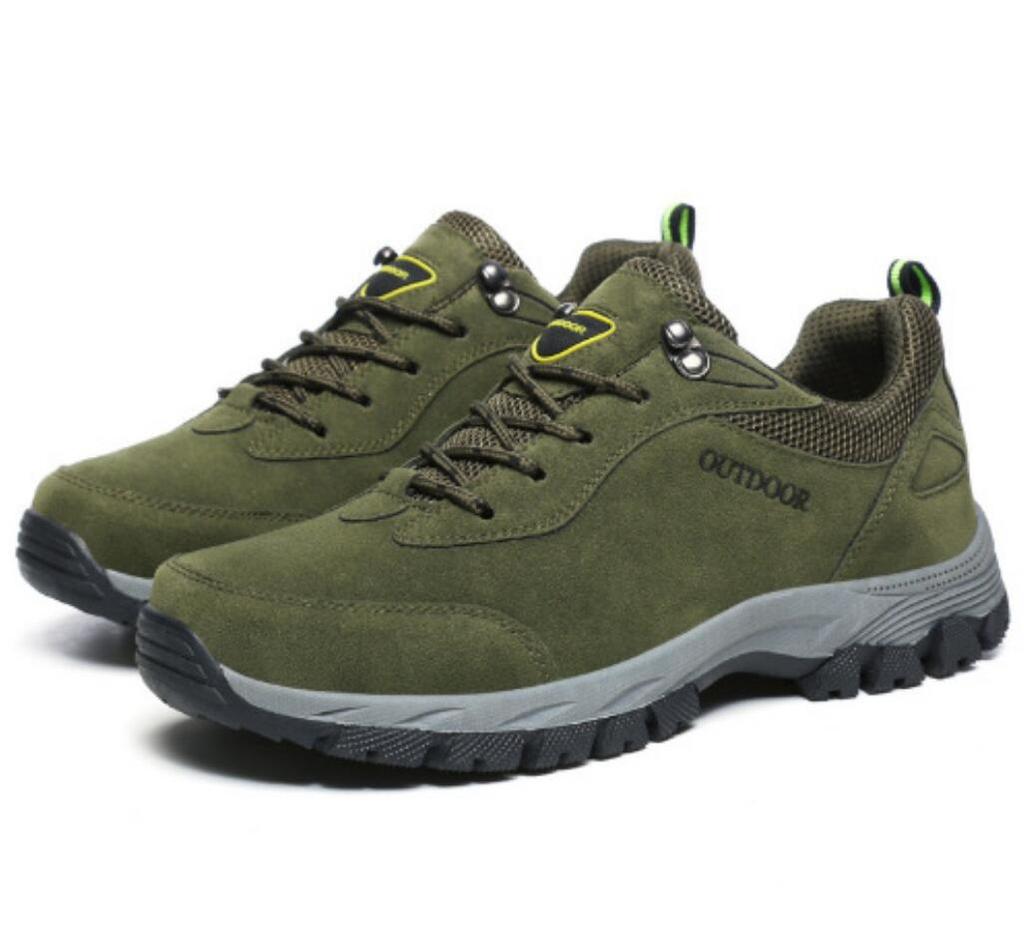 Fashion 2024 Men Non-slip Men Hiking Shoes Breathable Outdoor Wear Resistant Splashproof Climbing Men Sneakers Tourism Mountain Shoes