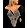 Sexy Rhinestone Breast Chain, Multi-Layer Fringed Body Chain, Sexy Nightclub Party European And American Jewelry