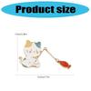 Playful Cat Fishing Brooch Adorable Alloy Pin Lightweight Design For Kids Adults Fashion Accessory With Colorful Fish Charm
