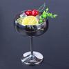 304 Stainless Steel Goblet Cocktail Glass Unbreakable Red Wine Cup Flute Cup Bar Martini Cup Metal Tall Champagne Glass