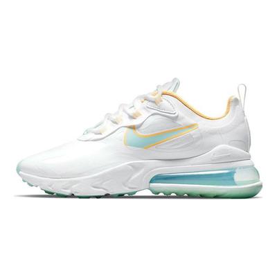 Air Max 270 React Light Dew Lagoon Pulse Women Sneakers White Melon-Tint DJ3027-100