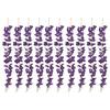 10Pcs Artificial Wisteria Vine Indoor Outdoor Wall Hanging Fake Flower Garland Home Wedding Party Festival Simulated Floral Decoration