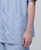 [Musinsa Standard] Cotton Tencel Half Pajama Set [Sky Blue Stripe] [Shipped from Korea] 100% Authentic
