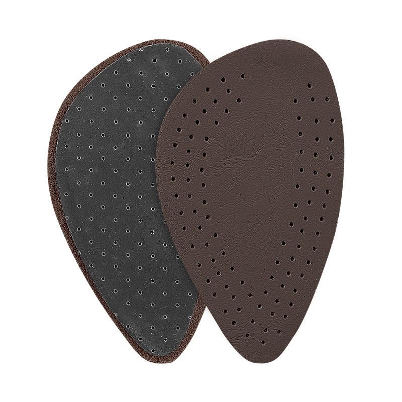 Pointed Leather Forefoot Pad, High Heels, Soft Shock-absorbing Half-size Pad, Soft Anti-wear Invisible Anti-slip Forefoot Pad for Men and Women