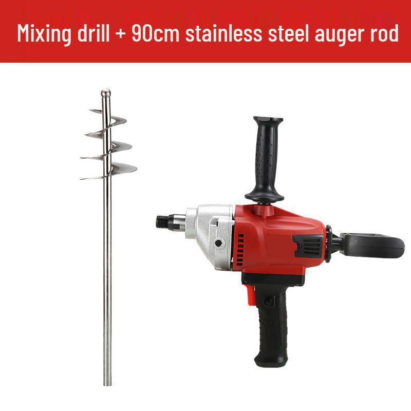 Multifunctional Industrial Mixer: Mortar, Cement, Paint, Putty & Water Drill