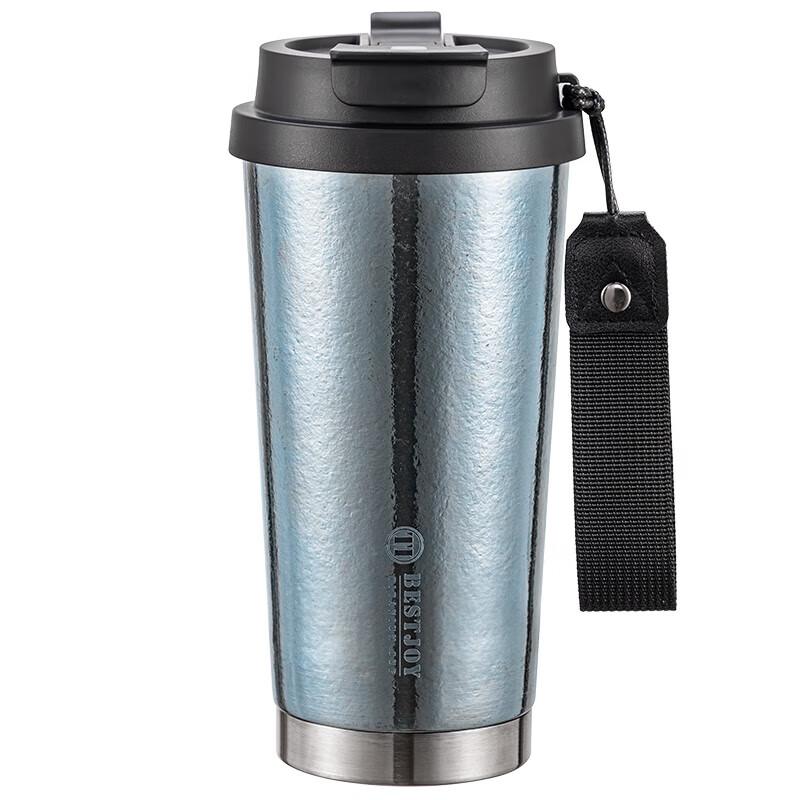 FUGURNG BESTJOY Pure Titanium Insulated Coffee Cup