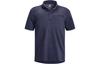 Polo Shirts Men's Dark Blue Polo Collar Moderate Straight Fit 1377363-410