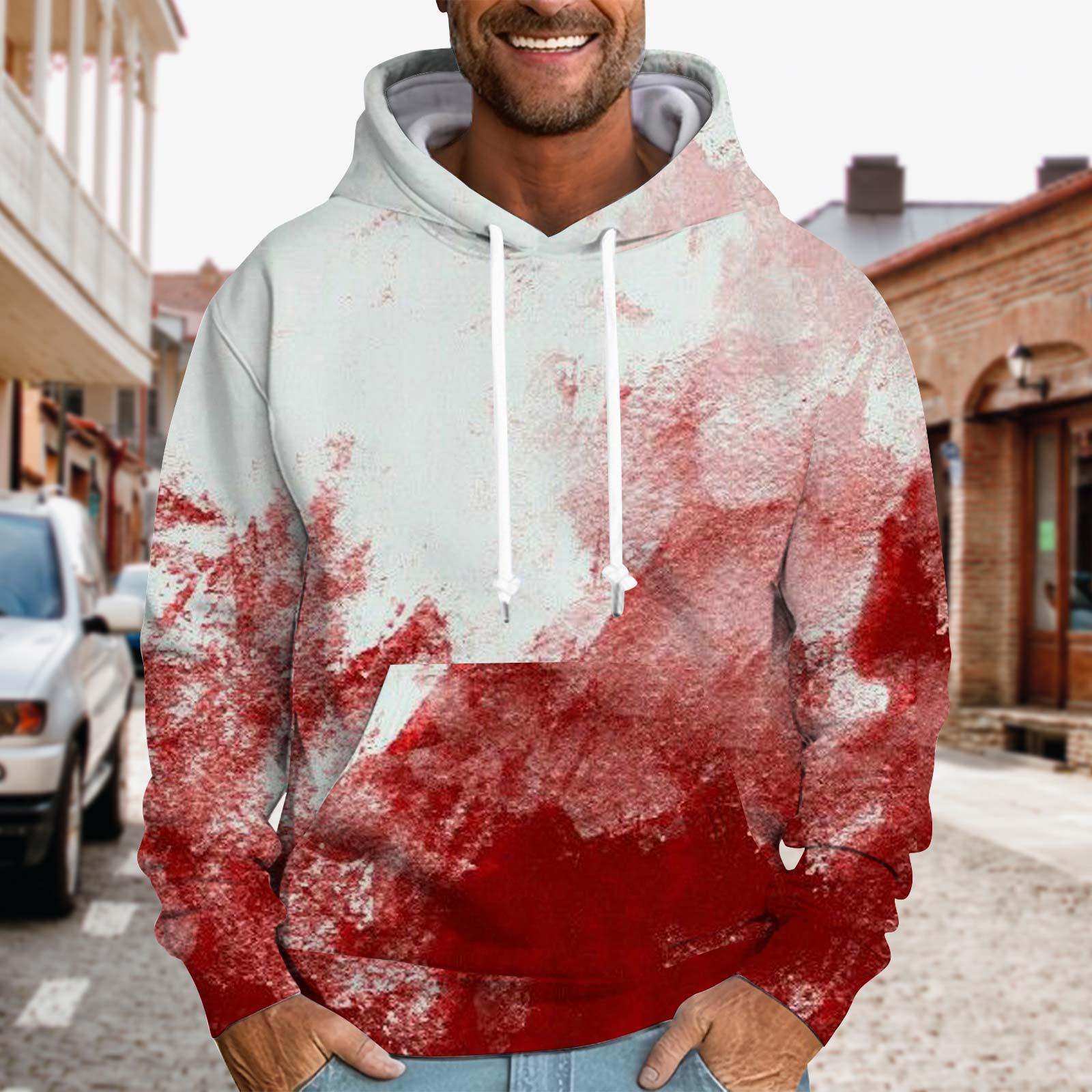 

Спортивный костюм с капюшоном, унисекс, одежда для бега, пуловер с длинными рукавами, толстовка с капюшоном XXXL киноварь