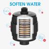 High output shower water filter 15/20 stages removes chlorine fluoride heavy metals filter softens high quality shower head