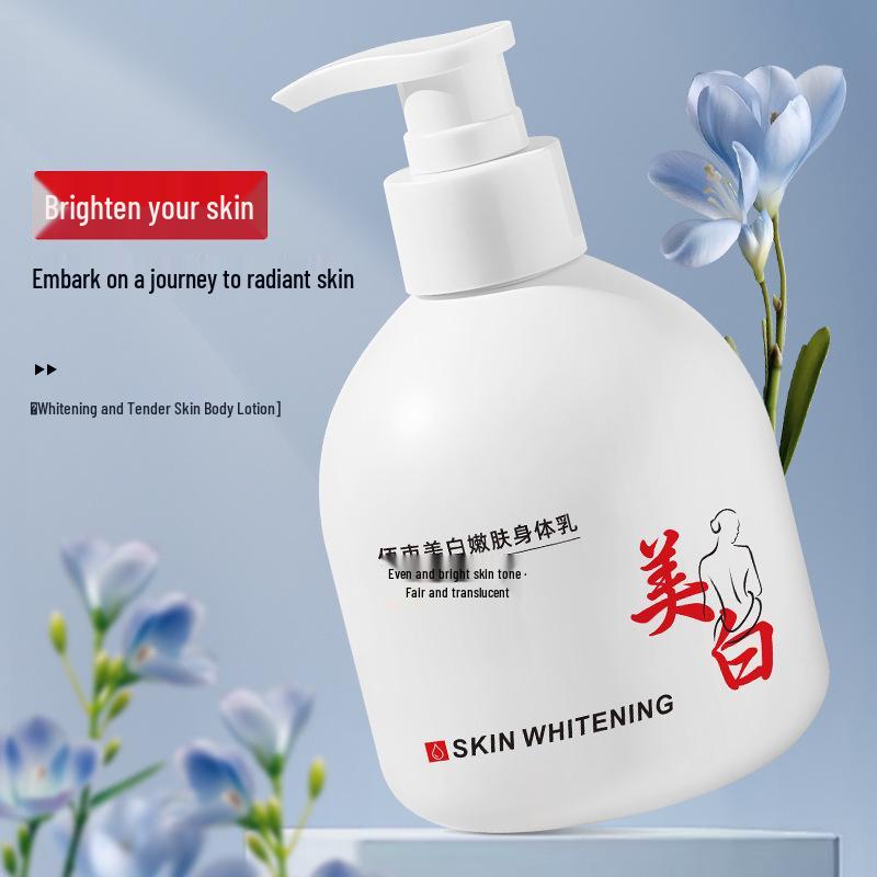 Baishu 300ml Whitening & Moisturizing Body Lotion - Enhances Smoothness & Refreshes Skin