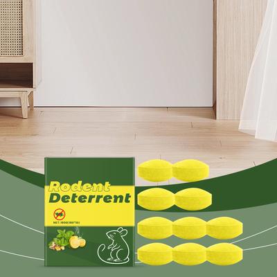 Die praktischen Rattenpillen haben einen starken, stechenden Geruch, um Ratten abzuwehren und Sie vor Rattenbefall zu schützen