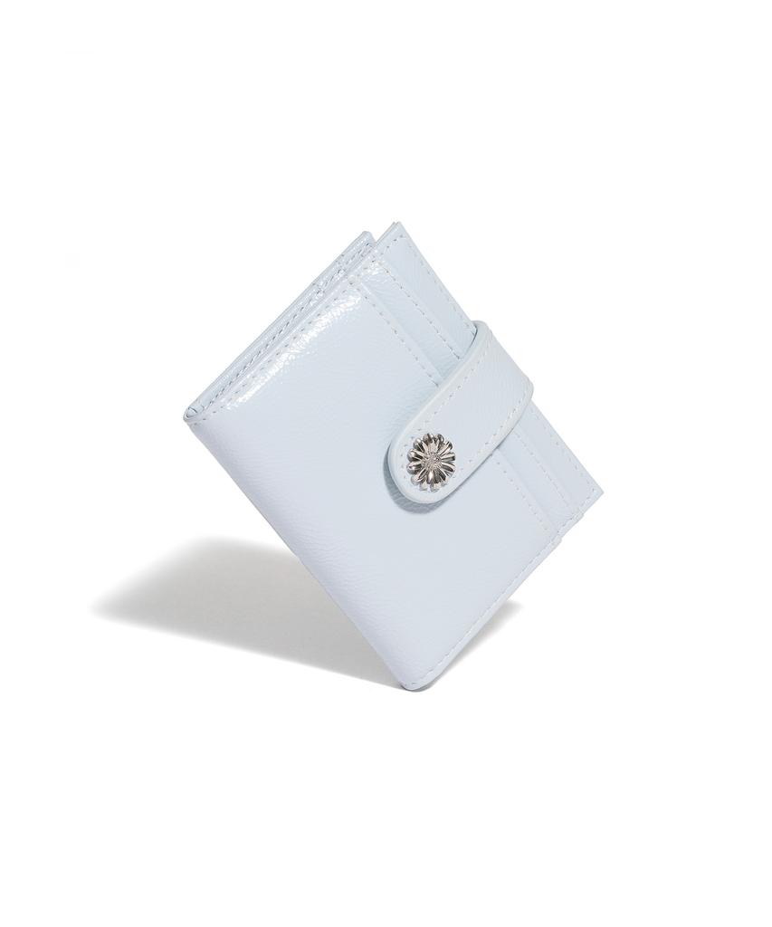 Lemasque Mini Daisy Photo Slot Business Card Holder Card Wallet Sky Blue