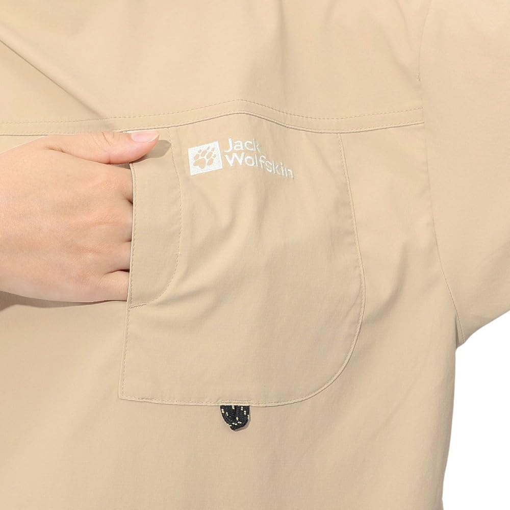 Jack Wolfskin Short Sleeve Tech and Can Be Paired with Other JP UR ACTIVE SETUP T Everyday Wear Women's T-Shirt (TEXASHIELD CORE Water-repellent,