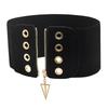 Elastic Elastic Corset Belt Black Dress Waistband Vintage Peplum Waistband  Wedding Party