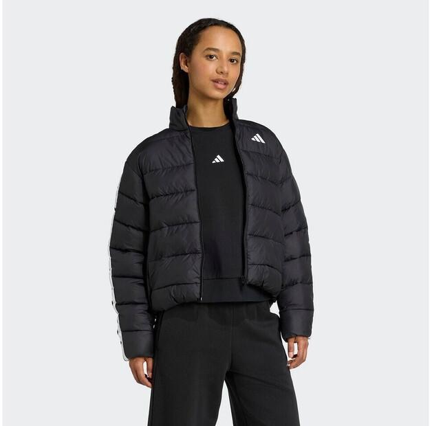 Куртка женская Adidas ESS стёганая 3S (JM8421) черный/белый