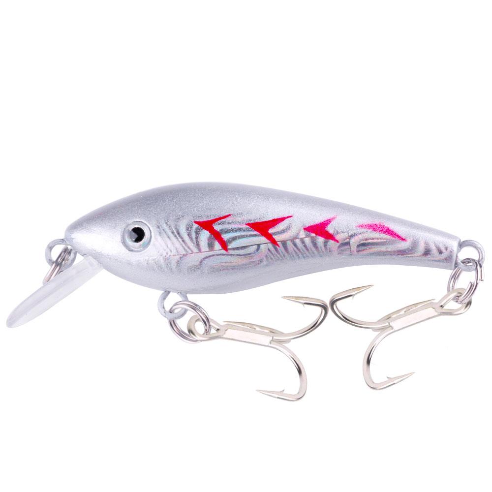 Swim Fish Fishing Lure 6.2cm 4.5g Artificial Hard Crank Bait Topwater Wobbler Japan Mini Fishing Crankbait Lure
