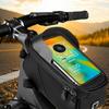 Leichtgewichtige Querstangen-Handy-Aufbewahrungstaschen Schnell lösbare Fahrrad-Vorderrohr-Tasche Fahrradrahmen-Vorderrohr-Tasche