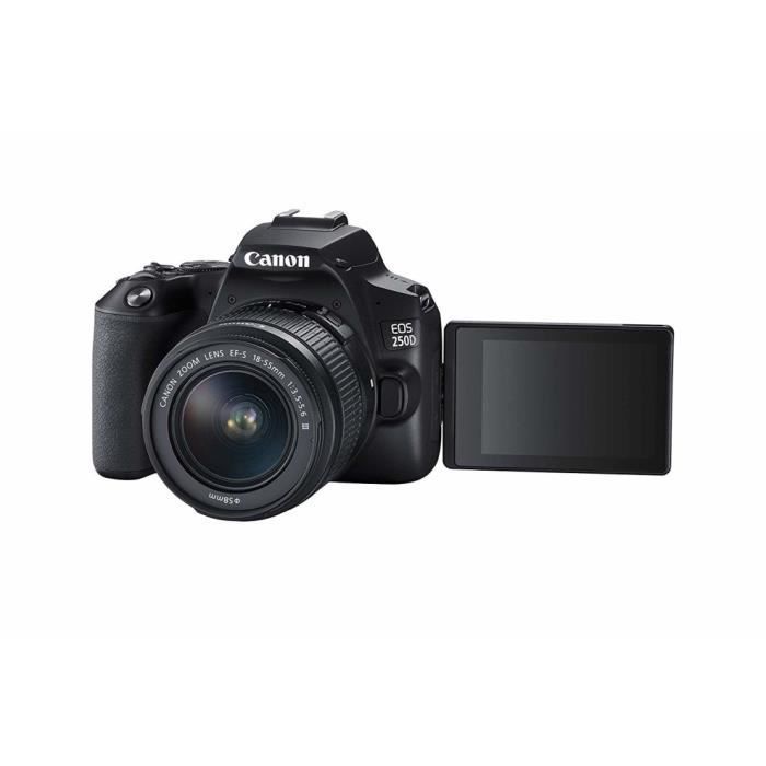 CANON EOS 250D KIT EF-S 18-55mm F3.5-5.6 III Black