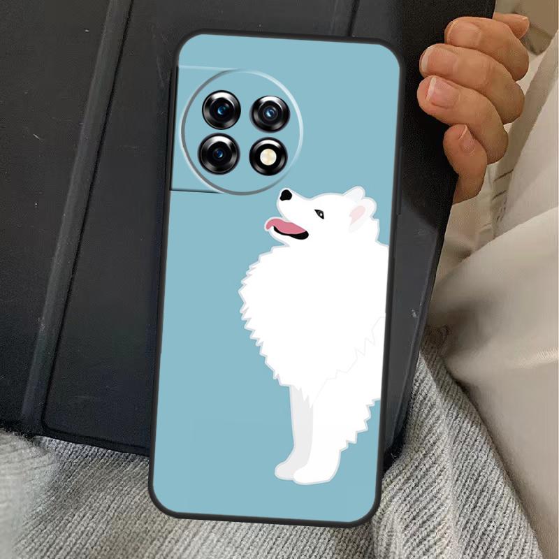 Japanese Spitz Dog Case For OnePlus 15 13 12 11 13R 13T 10T 10R 12R OnePlus Nord 5 CE 2 3 4 Lite N20 N30 Cover