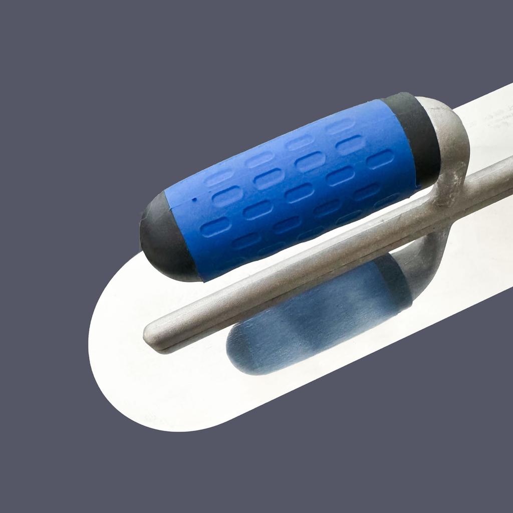 Stainless Steel Rounded Edge Trowel Drywall Tool For Smooth Plastering Ideal For Professional Masons And DIY Enthusiasts