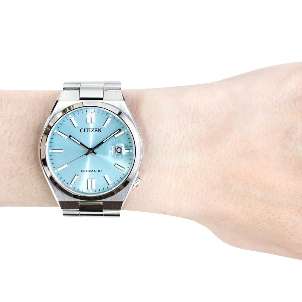 CITIZEN CITIZEN COLLECTION TSUYOSA Automatic Stainless Men's Watch, Steel, Metal, Blue, NJ0151-88M