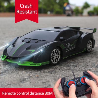 1:16 4kanálové RC auto s LED světlem 2.4G rádiovým dálkovým ovládáním Auta Sportovní auto Vysokorychlostní Drift Auto Chlapci Hračky pro děti 30M