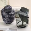 Outdoor Head Face Mask Hat Net Cover -mosquito Cover Mosquito Net Cap Travel Breathable Head Mesh Covers Fishing Caps