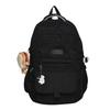 School bag for girls, Instagram-style school bag, simple and versatile computer backpack for junior high, high school, and college students