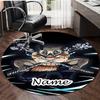 Personalized Demon Slayer Round Chair Office Rug - Perfect for Mat, Office Chair & More - Ideal Gift for Birthdays and Holidays