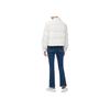Calvin Klein Solid Color Quilted Lightweight Long Sleeve Down Jacket Women outerwear White J225424-YBI