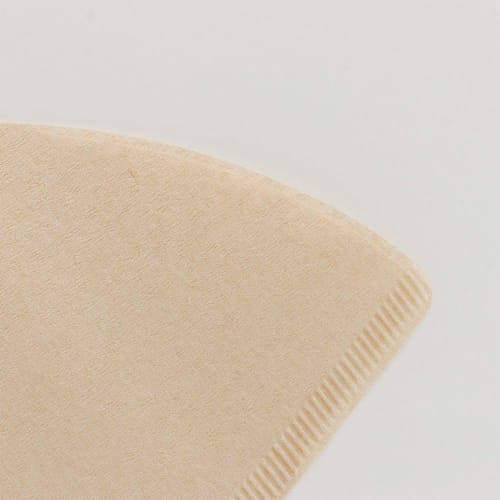 Bestco Eco-Friendly Coffee Paper Filters, 102mm, Trapezoidal Shape, 2-4 Cups, Pack of 100, Brown, MA-442