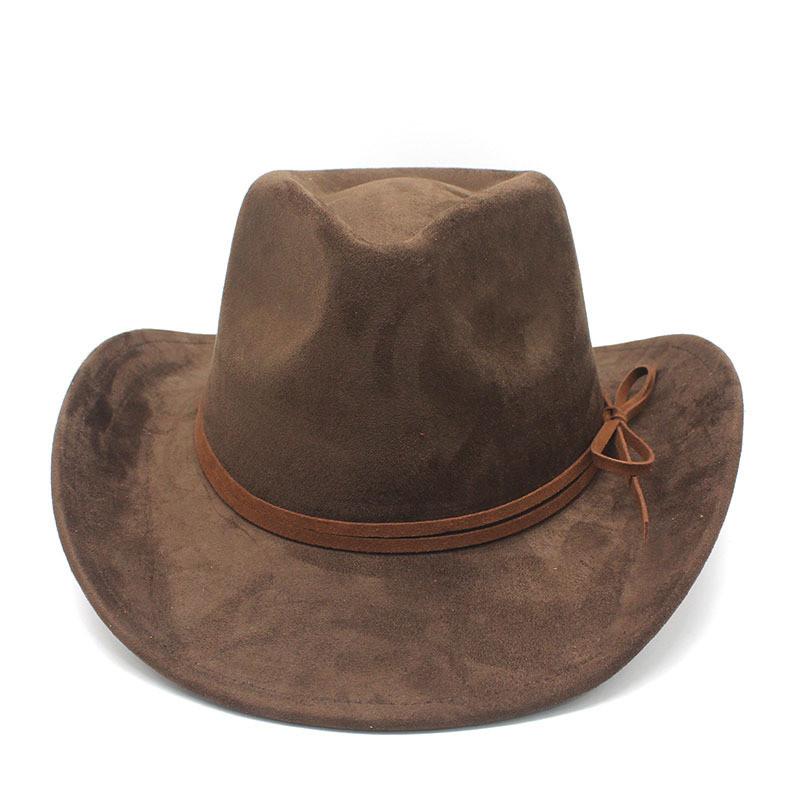 Style Mens Wool Felt Fedora Hat With Wide Brim For Vintage Party Wear