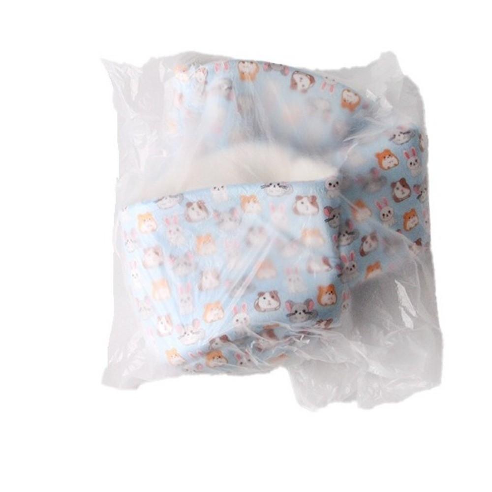 New Warm Cotton Fleece Hamster Tunnel House Chew Proof Soft Hanging Hut Multi-Entry Small Animal Cage Bed Rodents Use