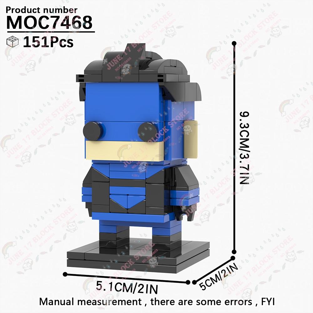 MOOXI Superhero Brickheadzed MOC Brick Movie Figure Doctor Doom Witch Kingpins Scale Model Compatible Building Block Toy Children Gift Present