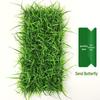 Artificial Green Plant Wall with Flowers - Decorative Turf Mat for Landscaping and Windowsills