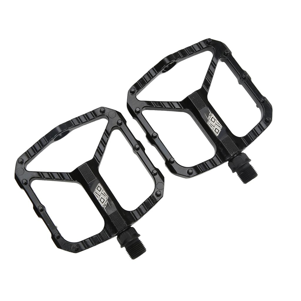 ENLEE 2pcs Bicycle Pedal Anti Slip Aluminum Alloy DU Bearing Cycling Pedals for Mountain Bike