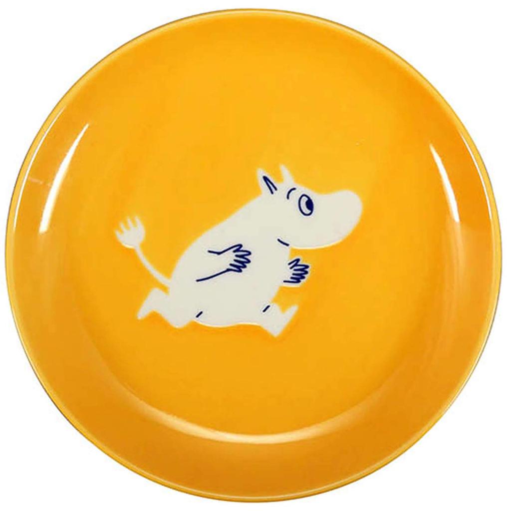 Yamaka Shoten Moomin Plate Set of Approximately 14cm Moomin Microwave Dishwasher Safe Goods Scandinavian Day Present Tableware Gift Wedding Gift Made