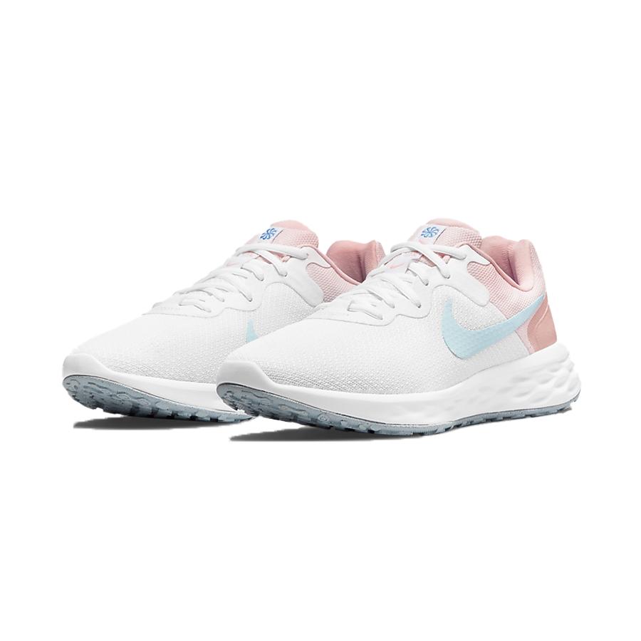 Nike Revolution 6 Nn Low Top Pink/White Women's Running Shoes DC3729-100