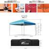 FIELDOOR Łatwy w montażu [2,5×2,5 m][3,0×3,0 m][3,0×2,0 m] Namiot plandekowy składany jednym dotknięciem [Wersja wzmocniona] G03 Zwiększona liczba słupków dachowych do 8 Dużo