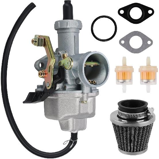 PZ27 Carburetor Replacement for TaoTao 200cc 125cc 150cc 250cc 4-stroke ATV Go Kart Dirt Bike Taotao Sunl Buyang Coolsport Lifan Kazuma Zongshen